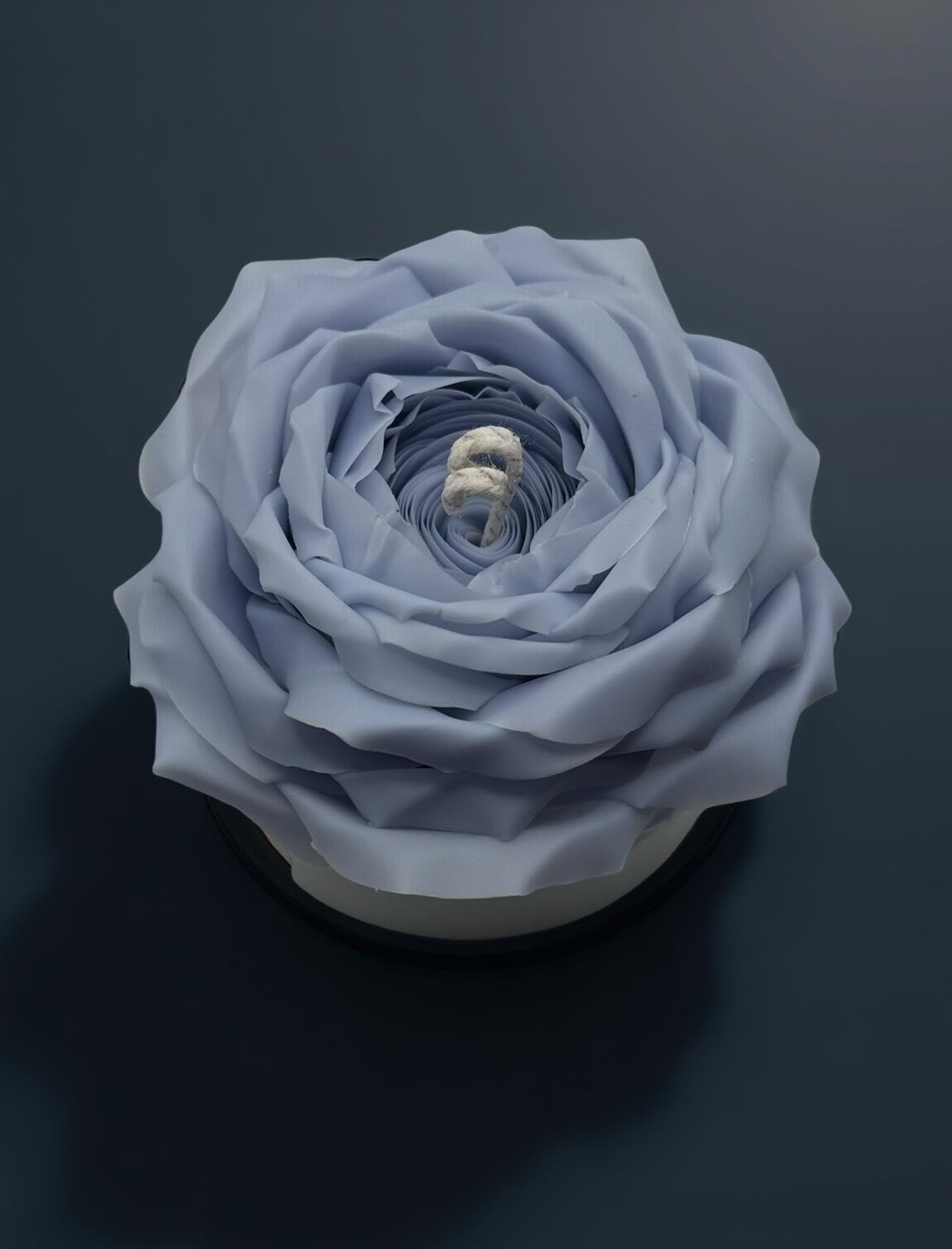 Handmade Rose Candle from 100% Beeswax | Natural Decorative Flower Candle