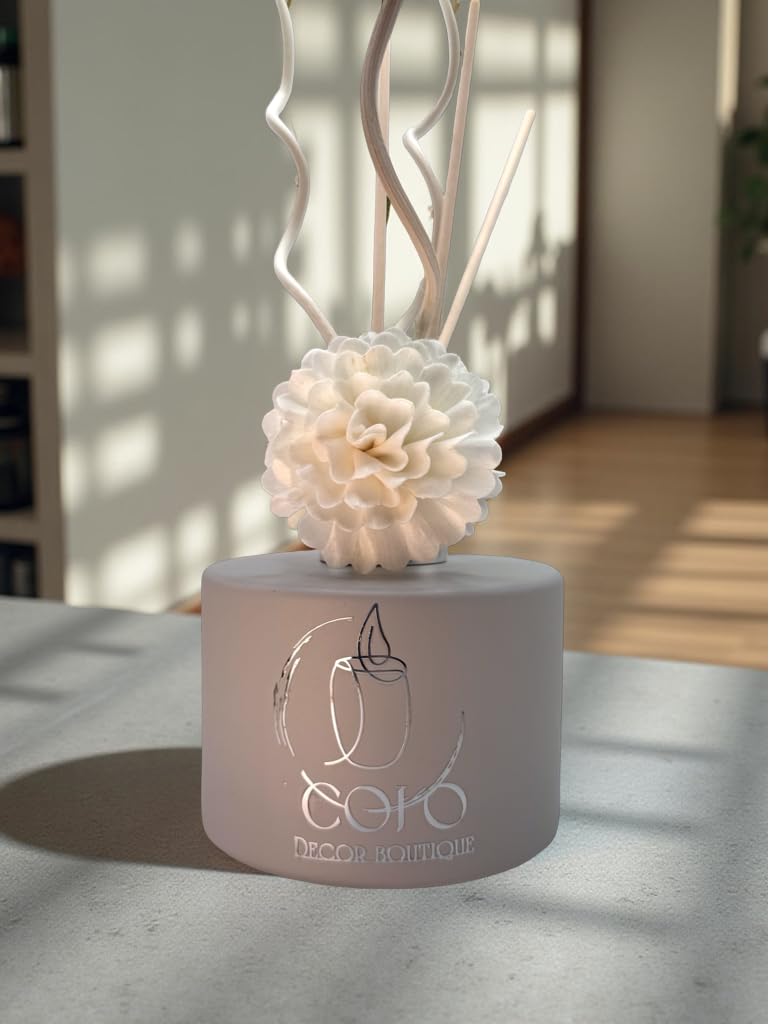 Botanical Harmony — Reed Diffuser with Coconut Base & Soft Aroma Flower | 6.8 oz